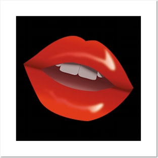 lips Posters and Art